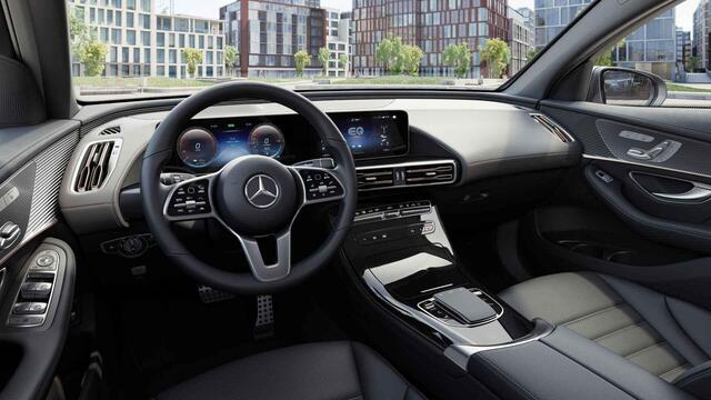 Mercedes-Benz EQC 400 4MATIC AMG Line 80 kWh | Schuif/kanteldak | Memory | Lederen bekleding | Stoelventilatie | Trekhaak |