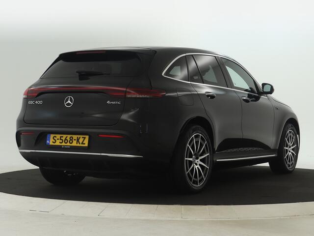 Mercedes-Benz EQC 400 4-MATIC AMG Line 80 kWh | Schuifdak | Memory | 360 gr Camera | Keyless Go | Alarm| Tredeplanken | Car Play | Inclusief 24 maanden Mercedes-Benz Certified garantie voor Europa.