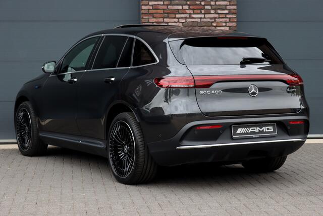Mercedes-Benz EQC 400 4MATIC AMG Line 80 kWh | Distronic+ | Memory | Stoelventilatie | Schuifdak | HUD | Surround Camera | Trekhaak | Advanced Sound System |