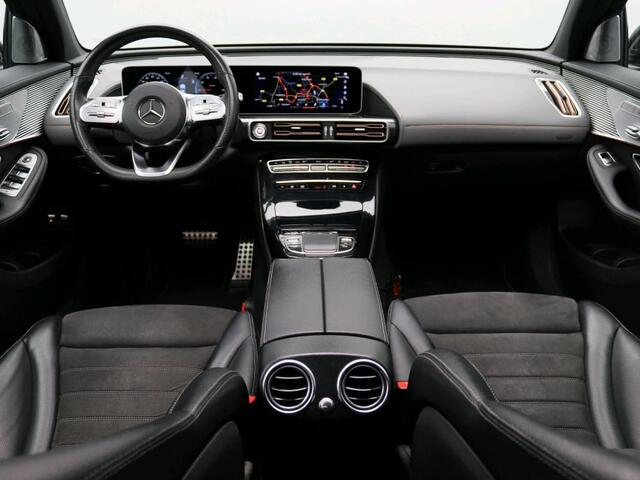 Mercedes-Benz EQC 400 4MATIC Business Solution AMG 80 kWh AMG Line | Schuif-Kanteldak | Trekhaak | Memory Voorstoelen. Inclusief 24 maanden Mercedes-Benz Certified garantie voor Europa.