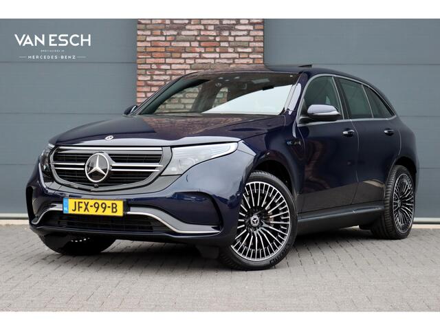 Mercedes-Benz EQC 400 4MATIC AMG Line 80 kWh | Schuifdak | Distronic+ | HUD | Memory | Camera | Keyless Go | Rijassistentiepakket | Advanced Sound System | Zonnerollo's |