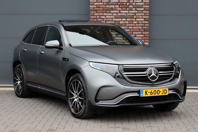 Mercedes-Benz EQC 400 4MATIC AMG Line Premium+ 80 kWh | Distronic+ | Schuifdak | Memory | Burmester | Trekhaak | Multibeam LED | Leder | Surround Camera | Keyless Go |