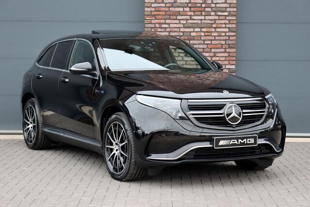 Mercedes-Benz EQC 400 4MATIC Premium+ AMG Line 80 kWh | Schuifdak | Distronic+ | Burmester | Memory | Parfumering | Keyless Go | Surround Camera | HUD | Multibeam LED |