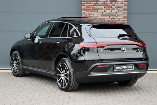 Mercedes-Benz EQC 400 4MATIC Premium+ AMG Line 80 kWh | Schuifdak | Distronic+ | Burmester | Memory | Parfumering | Keyless Go | Surround Camera | HUD | Multibeam LED |