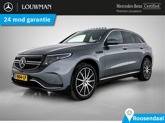 Mercedes-Benz EQC 400 4MATIC AMG Line 80 kWh | Schuifdak | Trekhaak | Distronic | Memory | Alarm | Car Play | Head Up Display | Inclusief 24 maanden Mercedes-Benz Certified garantie voor Europa.