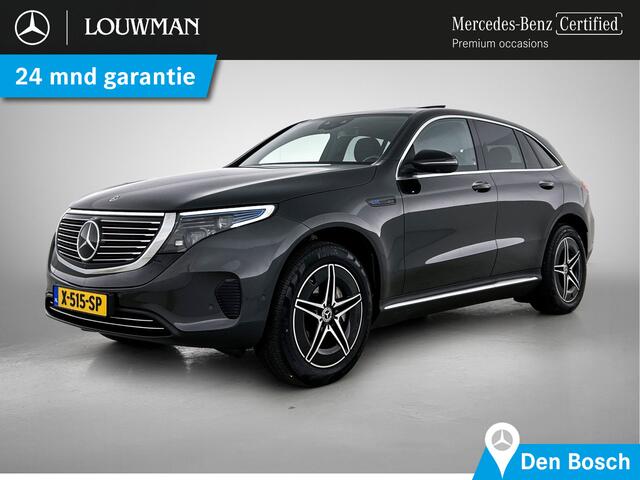 Mercedes-Benz EQC 400 4MATIC 80 kWh | Schuifdak | Trekhaak | Adaptive Cruise Control | Privacy Glass | 360gr Camera | Dodehoek assistent Inclusief 24 maanden Mercedes-Benz Certified garantie voor Europa.