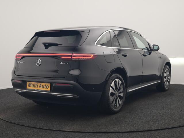 Mercedes-Benz EQC 400 4MATIC 85 kWh 408pk Dealer O.H | Panodak | Adaptive Cruise | 360 Camera | Lederen Sportstoelen Massage & Verwarmd | Multibeam LED | MBUX Widescreen Navi | Keyless | Sfeerverlichting | BLIS | Apple Carplay | Virtual | DAB | 19"L.M |
