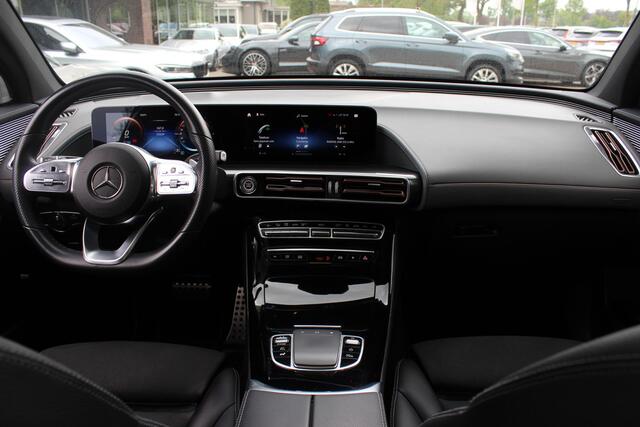 Mercedes-Benz EQC 400 4MATIC Business Solution AMG 80 kWh / Trekhaak / Schuifdak / 360Camera / Head-up / Burmester / Leder / 20'' / Matrix LED / CarPlay / Dodehoek / DAB / ACC