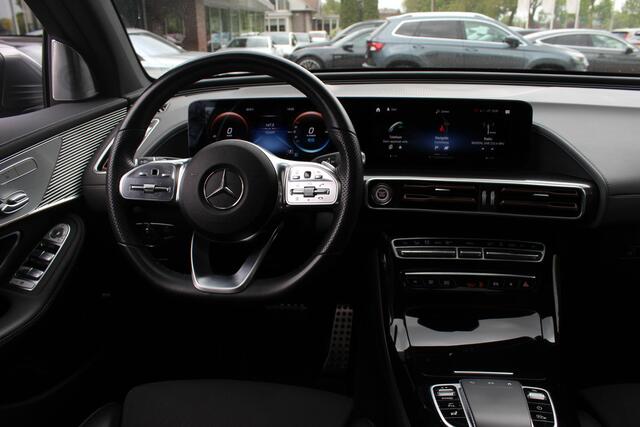 Mercedes-Benz EQC 400 4MATIC Business Solution AMG 80 kWh / Trekhaak / Schuifdak / 360Camera / Head-up / Burmester / Leder / 20'' / Matrix LED / CarPlay / Dodehoek / DAB / ACC