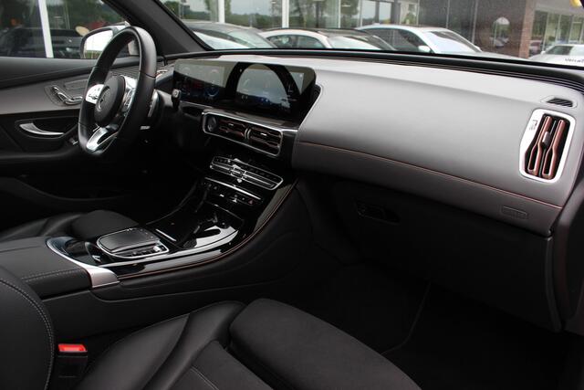 Mercedes-Benz EQC 400 4MATIC Business Solution AMG 80 kWh / Trekhaak / Schuifdak / 360Camera / Head-up / Burmester / Leder / 20'' / Matrix LED / CarPlay / Dodehoek / DAB / ACC