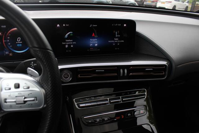 Mercedes-Benz EQC 400 4MATIC Business Solution AMG 80 kWh / Trekhaak / Schuifdak / 360Camera / Head-up / Burmester / Leder / 20'' / Matrix LED / CarPlay / Dodehoek / DAB / ACC