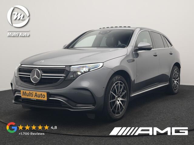Mercedes-Benz EQC 400 4MATIC Business Solution AMG 80 kWh 408pk Dealer O.H. | Panodak | Adaptive Cruise | Head Up | 360 Camera | Burmester Audio | Lederen Sportstoelen Massage & Memory | Sfeerverlichting | Blis | Widescreen Navi | Stoelverwarming | DAB |