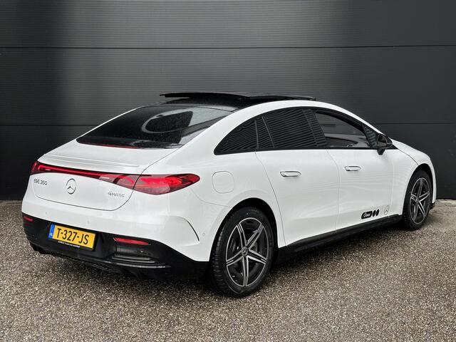 Mercedes-Benz EQE 350 4Matic | RijAssistent | Achterasbesturing | 360° Camera | Burmester® 3D | Memorystoelen Verwarmd | Akoestisch comfortpakket | Apple & Android Carplay | Sfeerverlichting