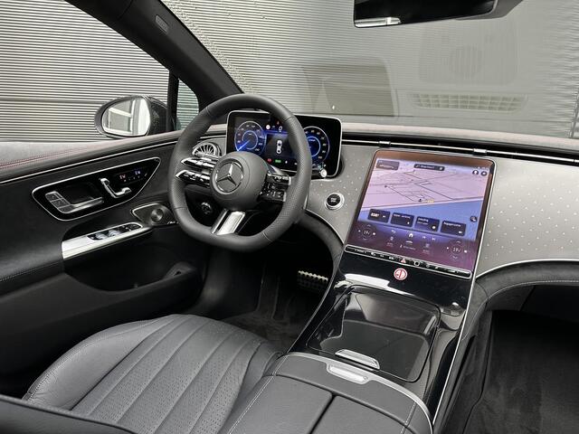Mercedes-Benz EQE 350 4Matic | RijAssistent | Achterasbesturing | 360° Camera | Burmester® 3D | Memorystoelen Verwarmd | Akoestisch comfortpakket | Apple & Android Carplay | Sfeerverlichting