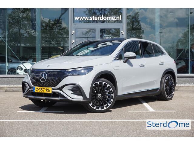 Mercedes-Benz EQE SUV 350 + l AMG Line 91 kWh MBUX 2024 l Airmatic l Achterasbesturing l Panorama-schuifdak l Distronic l DIGITAL LIGHT l 360 camera l Burmester soundsystem l Alarm systeem l Sfeer verlichting l Keyless GO l BTW Auto l Nieuw Nederlands Geleverd 2024 Regist