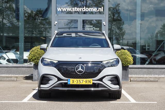 Mercedes-Benz EQE SUV 350 + l AMG Line 91 kWh MBUX 2024 l Airmatic l Achterasbesturing l Panorama-schuifdak l Distronic l DIGITAL LIGHT l 360 camera l Burmester soundsystem l Alarm systeem l Sfeer verlichting l Keyless GO l BTW Auto l Nieuw Nederlands Geleverd 2024 Regist