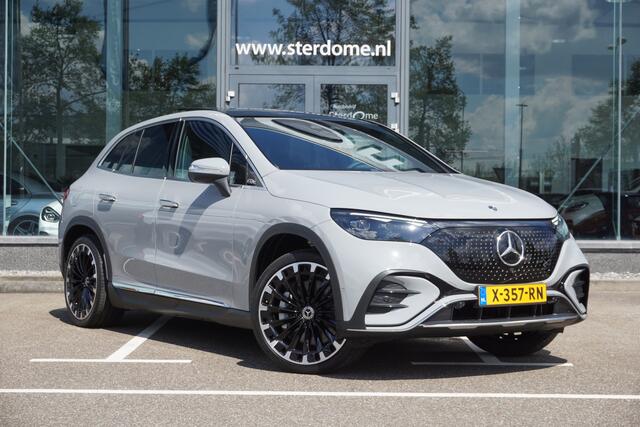 Mercedes-Benz EQE SUV 350 + l AMG Line 91 kWh MBUX 2024 l Airmatic l Achterasbesturing l Panorama-schuifdak l Distronic l DIGITAL LIGHT l 360 camera l Burmester soundsystem l Alarm systeem l Sfeer verlichting l Keyless GO l BTW Auto l Nieuw Nederlands Geleverd 2024 Regist