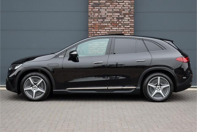 Mercedes-Benz EQE SUV 300 Sport Edition 91kWh | Luchtvering | Distronic Pro | Burmester | Trekhaak | Panoramadak | Memory | Verwarmd Stuurwiel | 22kWh | Surround Camera |