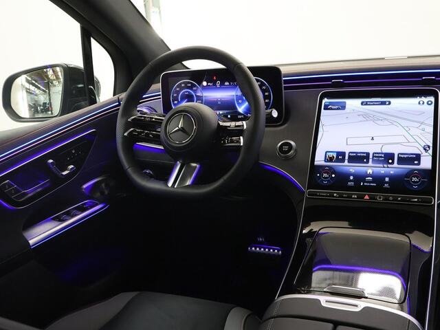 Mercedes-Benz EQE SUV 350+ Sport Edition 96 kWh | Nieuwprijs ¤ 106.151 | Burmester Sound | Panoramadak | Airmatic | Trekhaak | 22kW lader | Treeplanken | Digital Light | Nightpakket