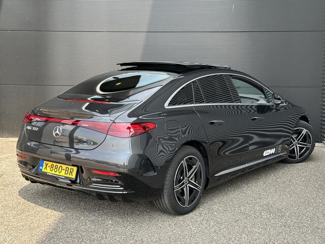 Mercedes-Benz EQE 300 AMG | Head-Up Display | Panoramadak | Achteruitrijcamera | Sfeerverlichting | Memorystoelen Verwarmd | Apple & Android Carplay | Showmodel SALE