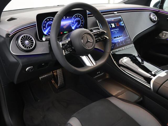 Mercedes-Benz EQE 300 Business Solution AMG Line 91 kWh | Sfeerverlichting | Burmester Surround System | Nightpakket | Stuurassistentie Pakket | 360 Graden Camera | Elektrische stoelen met Memory |