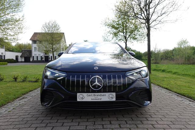 Mercedes-Benz EQE AMG 43 4MATIC 90 kWh | Hyper screen | 360° Camera | Pano | Burmester | Achterasbesturing | HUD | Stoelventilatie | Stoelverw. | DIGITAL LIGHT |