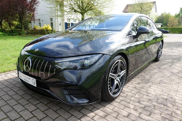 Mercedes-Benz EQE AMG 43 4MATIC 90 kWh | Hyper screen | 360° Camera | Pano | Burmester | Achterasbesturing | HUD | Stoelventilatie | Stoelverw. | DIGITAL LIGHT |