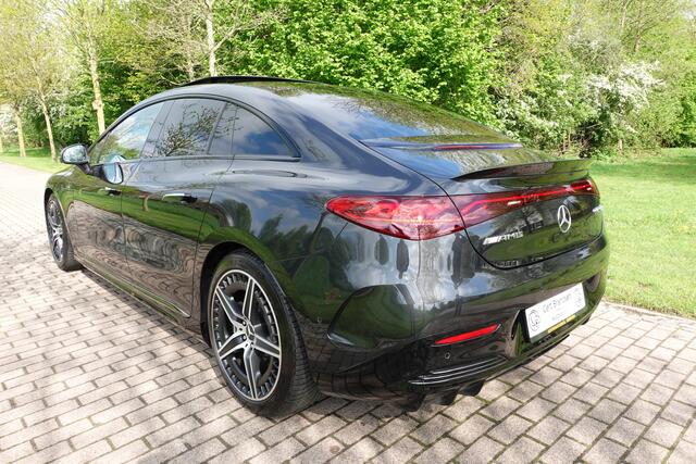 Mercedes-Benz EQE AMG 43 4MATIC 90 kWh | Hyper screen | 360° Camera | Pano | Burmester | Achterasbesturing | HUD | Stoelventilatie | Stoelverw. | DIGITAL LIGHT |