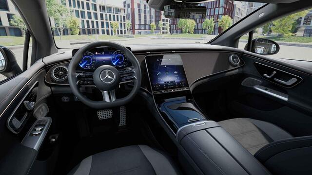 Mercedes-Benz EQE 300 Business Solution AMG 90 kWh | Panoramisch schuifdak | Burmester | 360° camera | MBUX augmented reality |