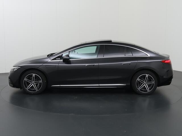 Mercedes-Benz EQE 300 AMG Line 89 kWh | Sfeerverlichting | Panoramadak | Rode gordels | Memory |