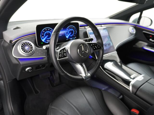 Mercedes-Benz EQE 350+ 91kWh Launch Edition Luxury Line Burmester® 3D Surround Sound Trekhaak Adap.Cruise Leder Memory Navi Ecc Camera Apple Carplay Android Auto MBUX Premium Stoelverwarming Elek. Achterklep DAB+ Keyless 1e Eigenaar Origineel Nederlandse Auto