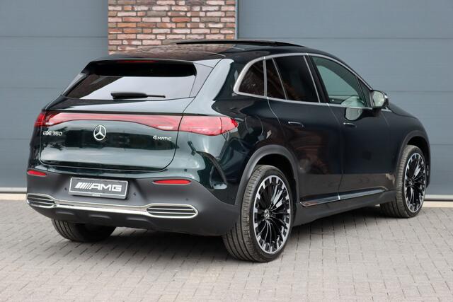 Mercedes-Benz EQE SUV 350 4MATIC AMG Line 91 kWh | ex BTW ¤65.600,- | Hyperscreen | Airmatic | Achterasbesturing | Distronic+ | Memory | Stoelventilatie | HUD | Burmester | Digital Light | Panoramadak | Surround Camera |