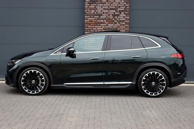 Mercedes-Benz EQE SUV 350 4MATIC AMG Line 91 kWh | ex BTW ¤65.600,- | Hyperscreen | Airmatic | Achterasbesturing | Distronic+ | Memory | Stoelventilatie | HUD | Burmester | Digital Light | Panoramadak | Surround Camera |