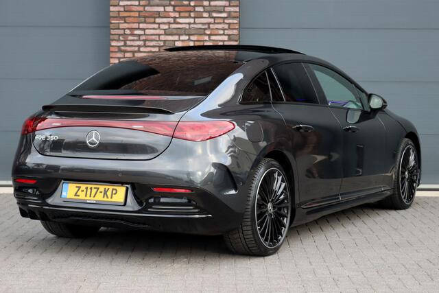 Mercedes-Benz EQE 350 Premium+ AMG Line 91 kWh | Airmatic | Achterasbesturing | Distronic+ | Burmester | Massage | Stoelventilatie | HUD | Digital light | Augmented Reality |