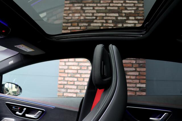 Mercedes-Benz EQE AMG 53 4MATIC+ 90 kWh | 72500,- Ex | MBUX Hyperscreen | Airmatic | Achterasbesturing | Distronic+ | Massage | Memory | Burmester | Stoelventilatie | HUD | Digital Light | Warmtepomp | Surround Camera |