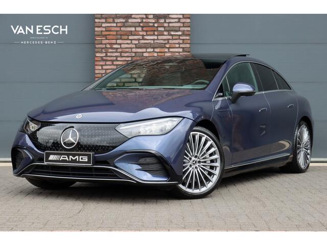 Mercedes-Benz EQE 300 AMG Line 90 kWh | Airmatic | Distronic | Panoramadak | Warmtepomp | Memory | Camera | Keyless Go | Dodehoekassistent | High Perf. LED |