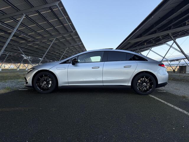 Mercedes-Benz EQE 300 Business Line 89 kWh | Night | Panoramadak | Sfeerverlichting | Achteruitrijcamera | 19" multispaaks velgen | Stoelverwarming |