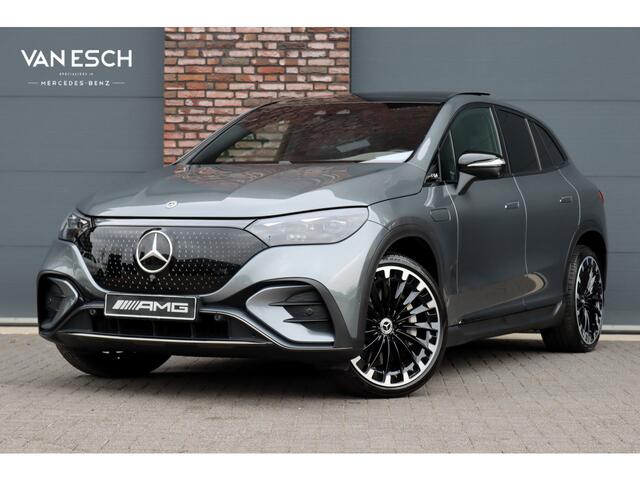 Mercedes-Benz EQE SUV 300 AMG Line Premium 91 kWh | Hyperscreen | Luchtvering | Distronic+ | Trekhaak | Verwarmd Stuurwiel | Burmester | Panoramadak | Digital Light | Surround Camera |