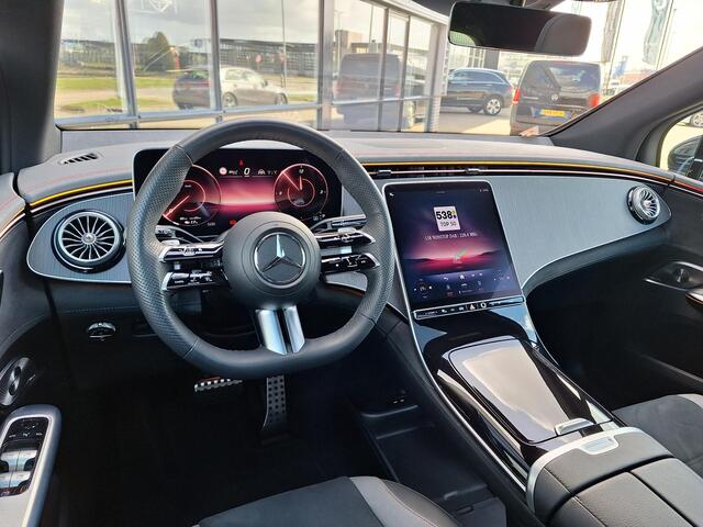 Mercedes-Benz EQE SUV 300 Sport Edition 91 kWh | Panoramadak | Burmester | Night pakket | Rijassistentiepakket | 360° Camera | Memory pakket | Stoelverwarming voor + achter | Sfeerverlichting | Achterasbesturing | Dodehoekassistentie | Keyless-GO | Elektrische achterklep