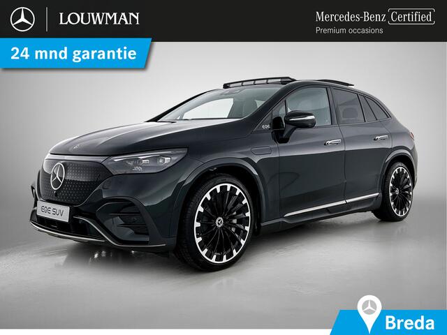 Mercedes-Benz EQE SUV 350 4Matic Sport Edition 91 kWh | Premium pakket | Nightpakket | Trekhaak | Luchtvering | 22 inch multispaaks AMG-velgen | Burmester® 3D-sound system | Rijassistentiepakket Plus | 360° camera |