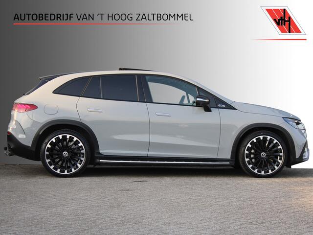 Mercedes-Benz EQE SUV 350 4Matic AMG Line 91 kWh ''ALPINE GREY'' PANORAMADAK ACHTERASBESTURING LEDER MEMORY BURMESTER SFEER DISTRONIC 360-CAMERA TREKHAAK 22''