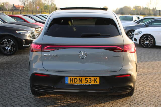 Mercedes-Benz EQE SUV 350 4Matic AMG Line 91 kWh ''ALPINE GREY'' PANORAMADAK ACHTERASBESTURING LEDER MEMORY BURMESTER SFEER DISTRONIC 360-CAMERA TREKHAAK 22''