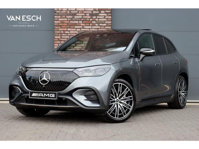 Mercedes-Benz EQE SUV 500 4MATIC AMG Line 91 kWh | 65.000,- ex BTW | Luchtvering | Hyperscreen | Achterasbesturing | Distronic+ | Massage | HUD | Stoelventilatie | Trekhaak | Memory | Verwarmd Stuurwiel | 22kW |