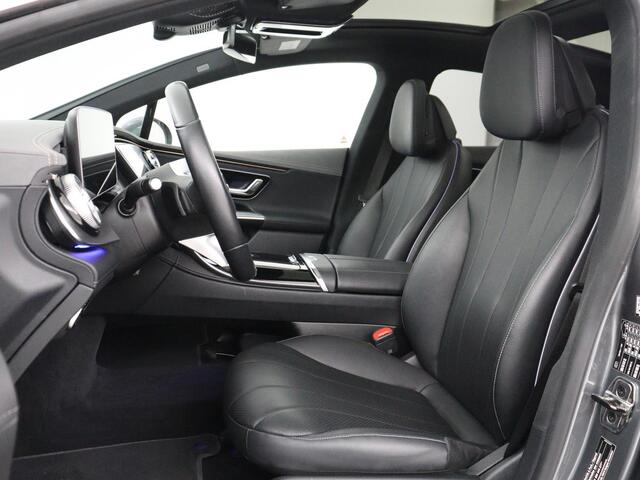 Mercedes-Benz EQE 300 Business Line 89 kWh SOH 95,8 | Panoramadak | Adaptive cruise | Burmester | Leder | Camera | Carplay | Warmtepomp | Stoelverwarming | Sfeerverlichting | Botspreventie