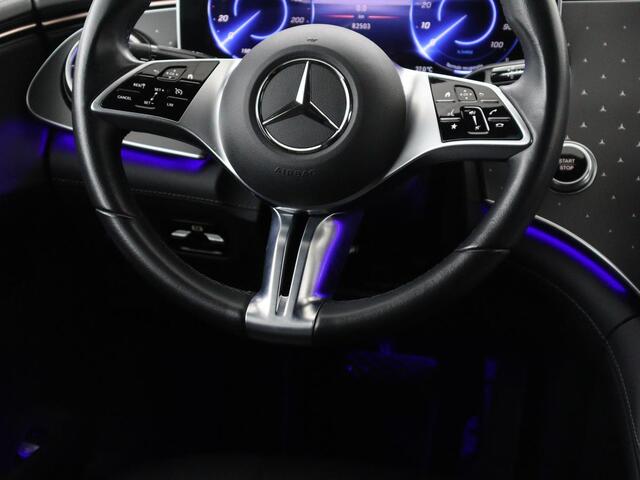 Mercedes-Benz EQE 300 Business Line 89 kWh SOH 95,8 | Panoramadak | Adaptive cruise | Burmester | Leder | Camera | Carplay | Warmtepomp | Stoelverwarming | Sfeerverlichting | Botspreventie