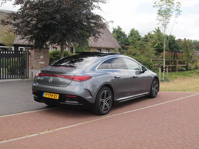 Mercedes-Benz EQE 350+ Launch Edition AMG Line 91 kWh | Panoramadak | Burmester | Camera | Sfeerverlichting | ACC |