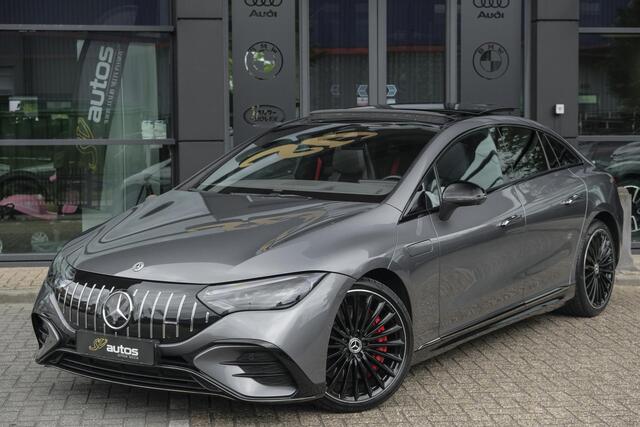Mercedes-Benz EQE 350+ AMG 292pk 91 kWh Panoramadak Burmester Luchtvering Head-up Carplay BOMVOL!