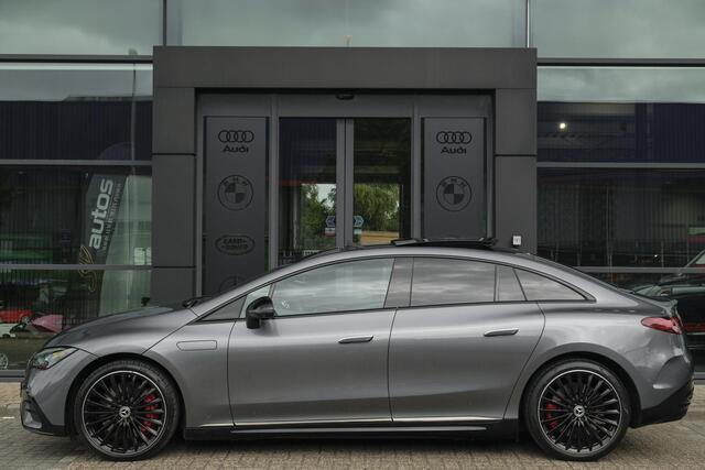 Mercedes-Benz EQE 350+ AMG 292pk 91 kWh Panoramadak Burmester Luchtvering Head-up Carplay BOMVOL!