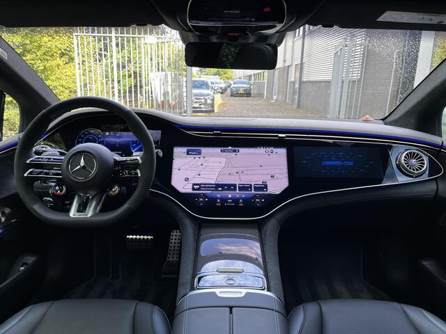 Mercedes-Benz EQE AMG 53 4MATIC+ | Premium Plus | Night Pakket | Rijassistentiepakket Plus | Panoramadak | HYPERSCREEN | 360° Camera | AIRMATIC Luchtvering | Achterasbesturing | AMG Keramisch Remsysteem | Sierdelen AMG Carbon | Burmester 3D Surround | Head-up Display | DIG