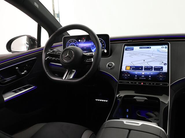 Mercedes-Benz EQE 300 Business Solution AMG 90 kWh | Panoramadak | Luchtvering | Memory | Multispaaks lichtmetalen velgen |